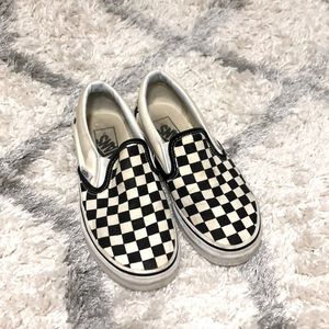 Checkered Vans